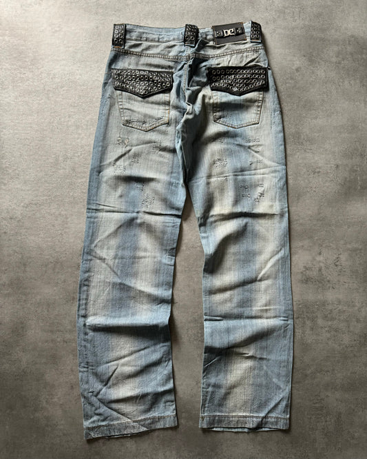2000s Dolce & Gabbana Burn Rockstar Denim Jeans  (M) - 1