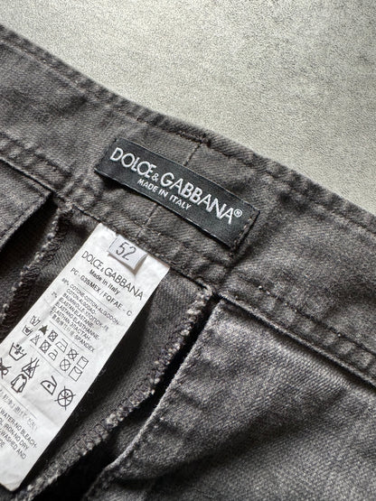 AW2011 Dolce & Gabbana Premium Minimalist Cargo Pants  (L) - 4