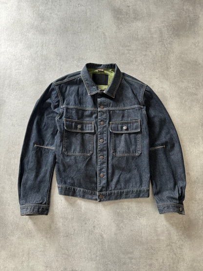 2000s Marithé + François Girbaud Brut Worker Denim Jacket (M) - 7