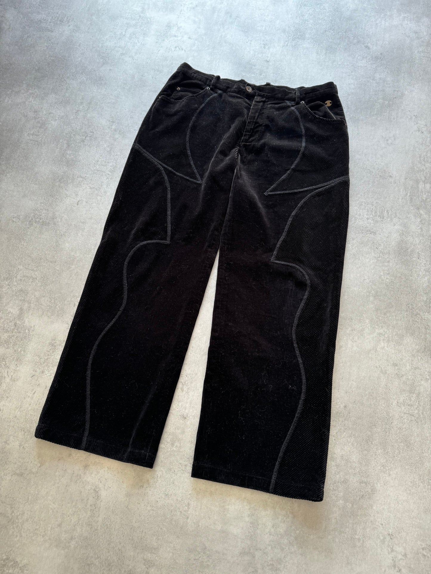 AW1998 Roberto Cavalli Dark Divin Euphoria Pants (L) - 2