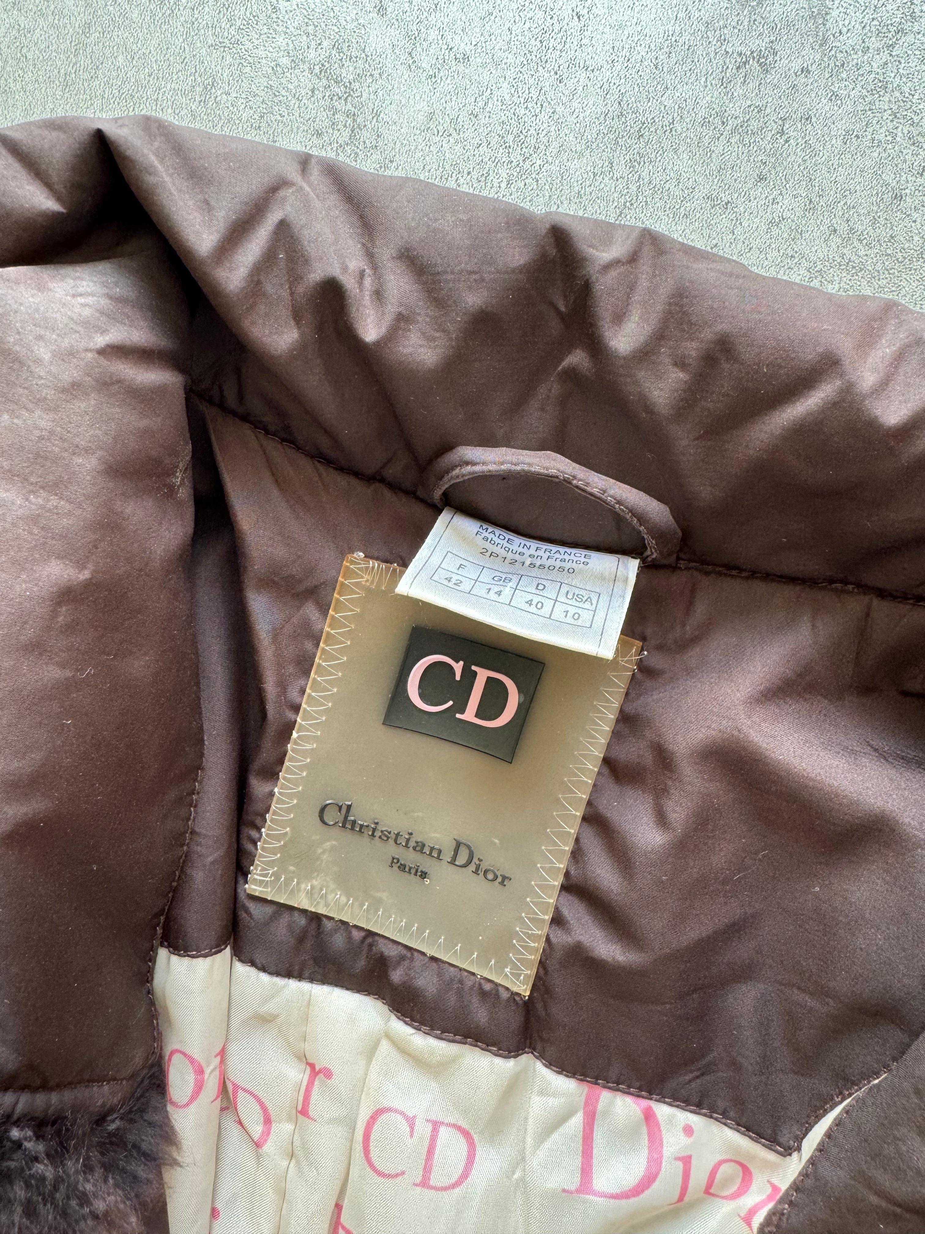 Christian Dior Pure Brown Archive Jacket (S) - 7