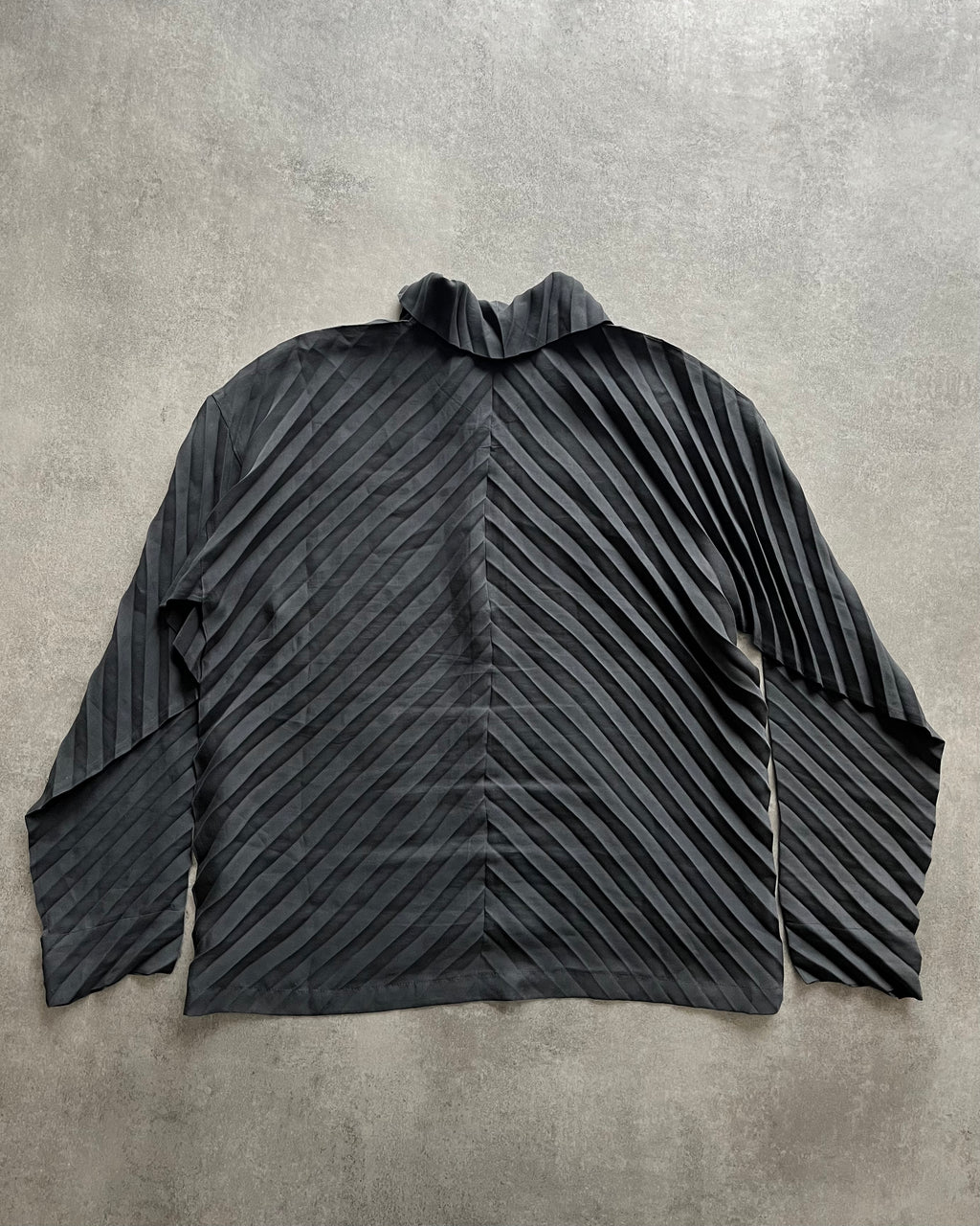 Issey Miyake Plissed Brut Shirt (S) (S) - 5