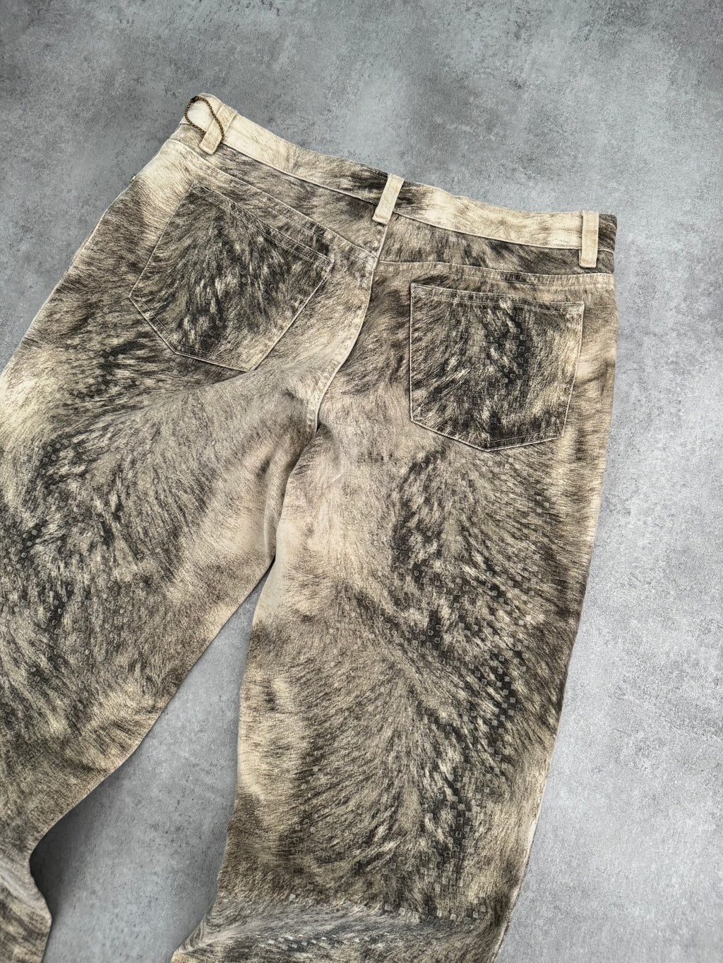 AW1999 Roberto Cavalli Heavy Animal Pants  (M) - 7