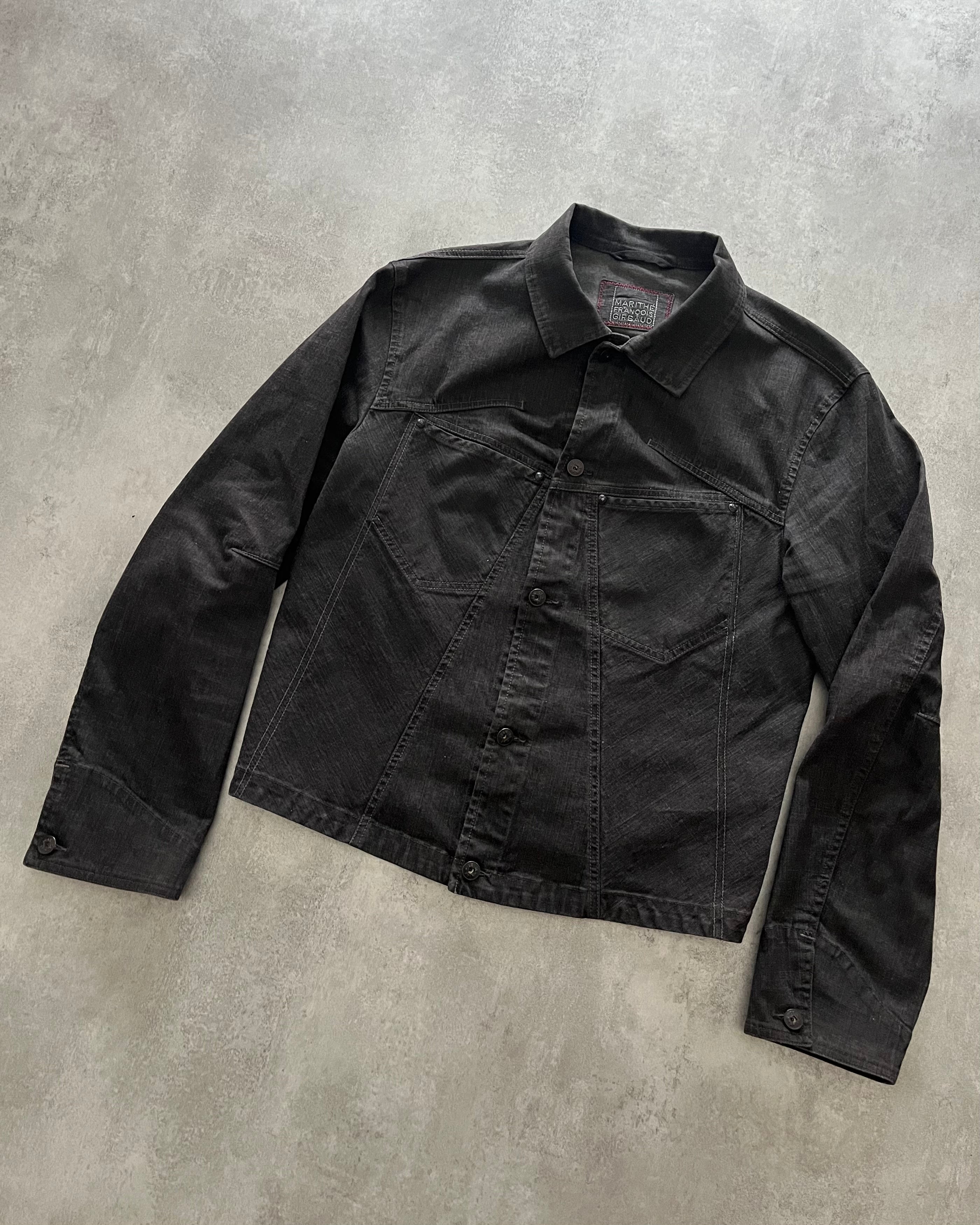 2000s Marithé + François Girbaud Structured Denim Jacket (M) - 3