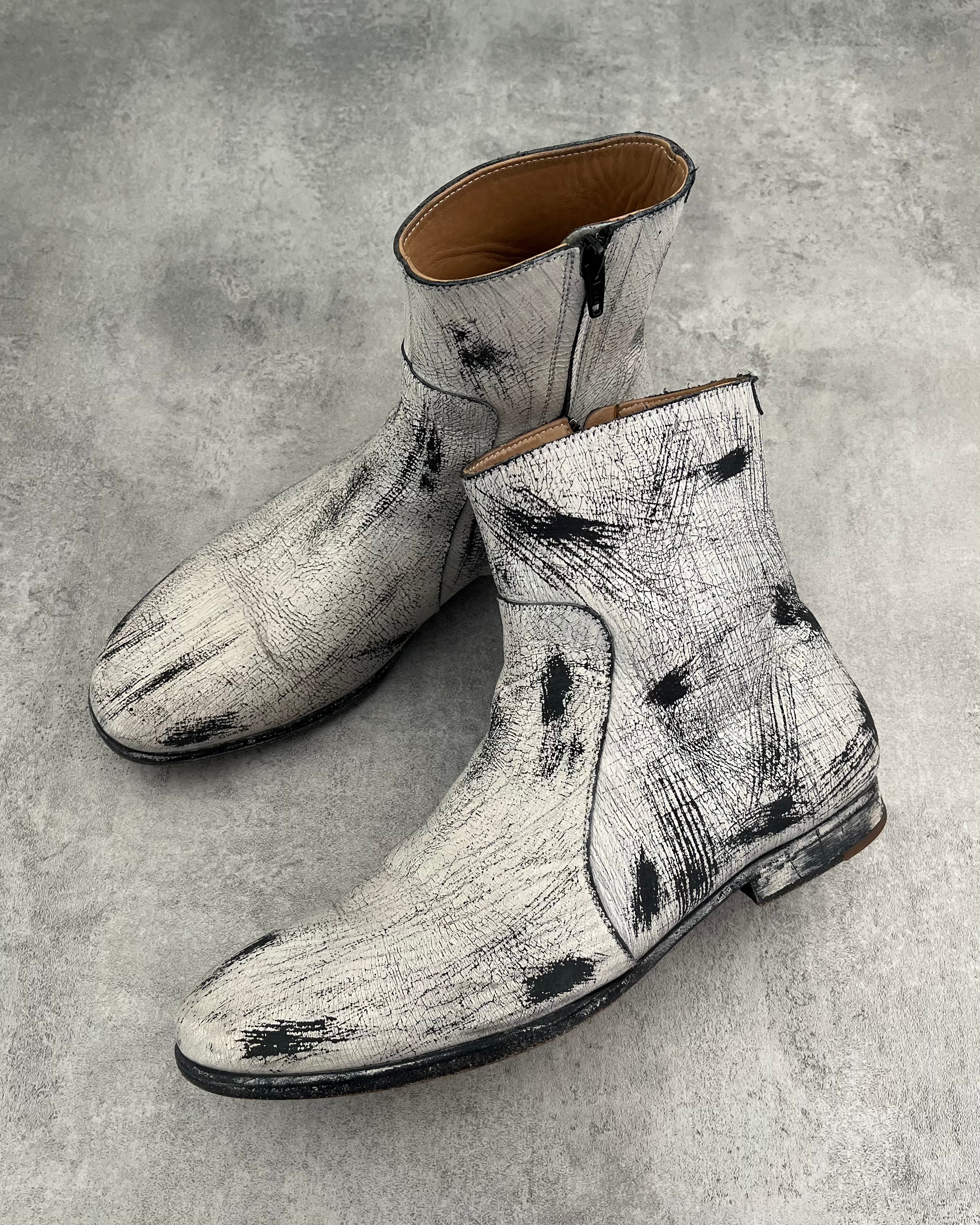 2012 Maison Margiela White HM Boots (41eu/us8) – Dolce Vita Hub