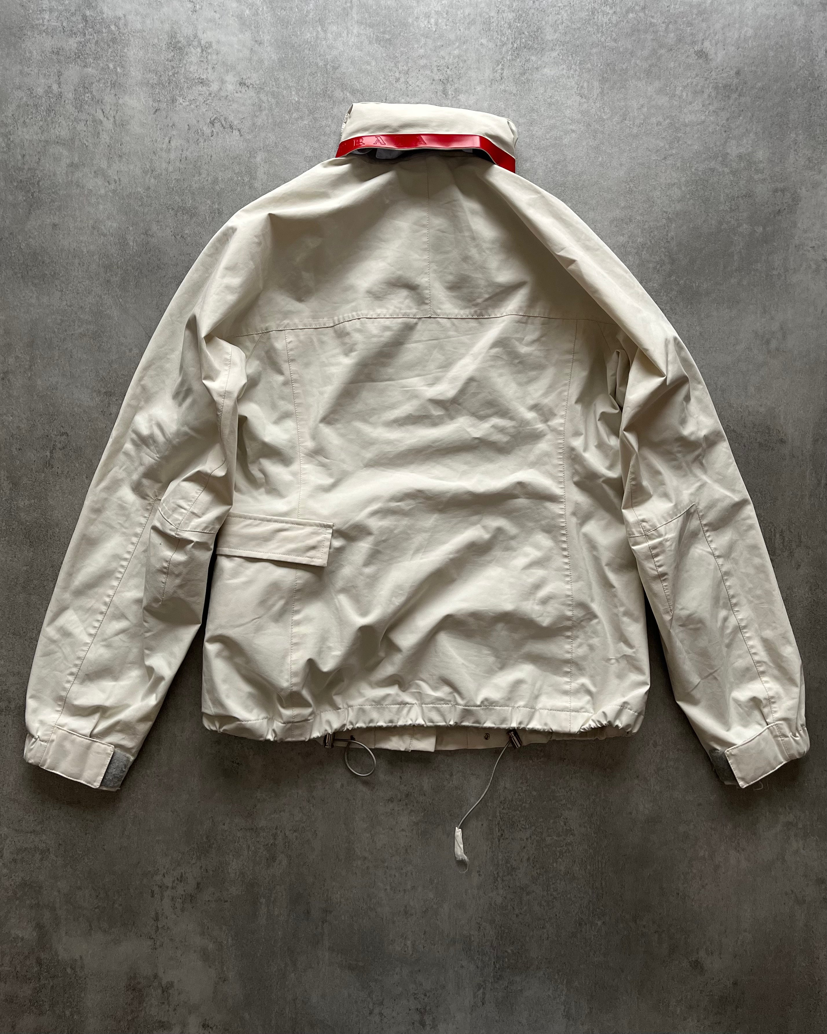 ジャケット・アウター SS2000 prada sport nylon packable jacket S/S 2000 Sport track jacket (S) – Bintagged