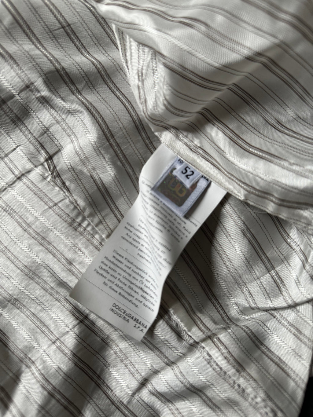 AW2007 Dolce & Gabbana Excellence Lamb Leather Jacket (L) - 7