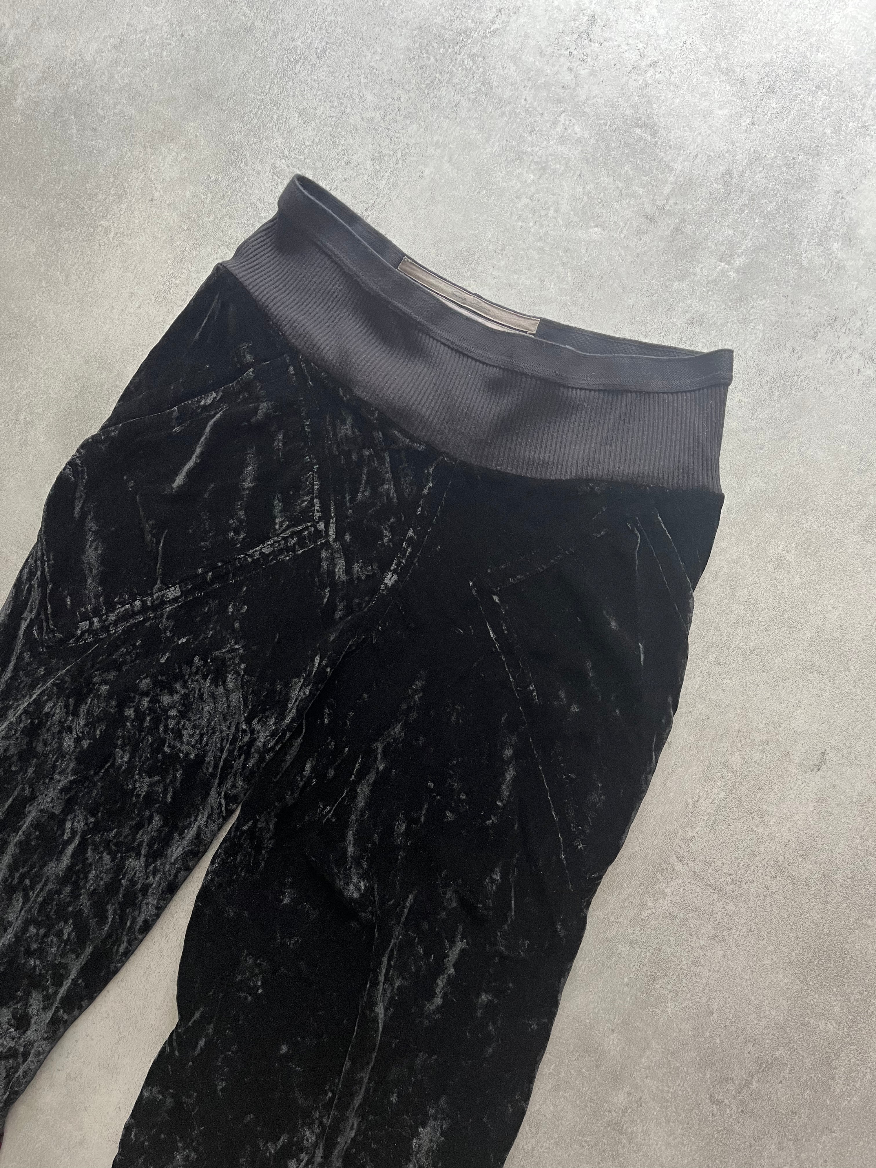 AW2017 Rick Owens Harem Glitters Navy Pants (M) - 8