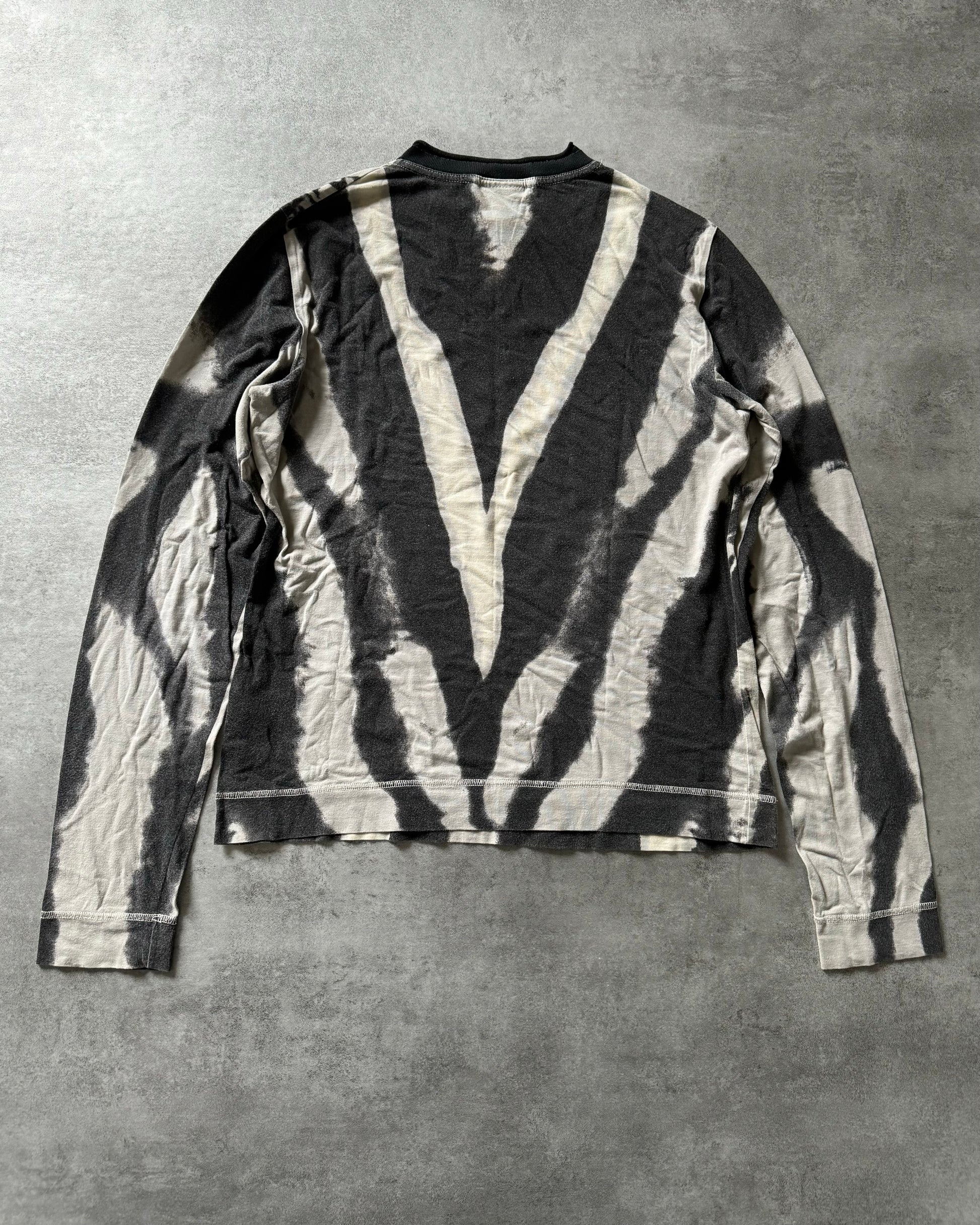 SS2002 Cavalli Hallucination Zebra Longsleeves (M) - 2