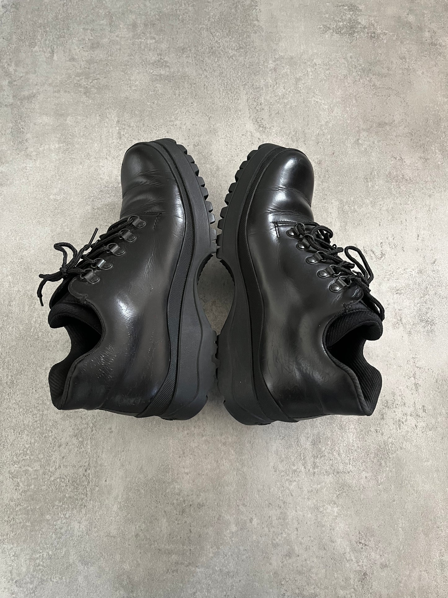 AW1999 Prada Vibram Leather Boots (41) - 2