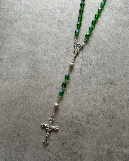 Dolce & Gabbana Rosary Necklace Green Hope (OS) - 4