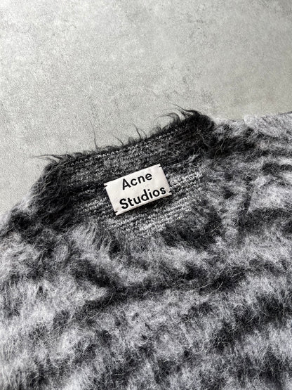 Acne Studios Modern Zebra Winter Sweater (M) - 3