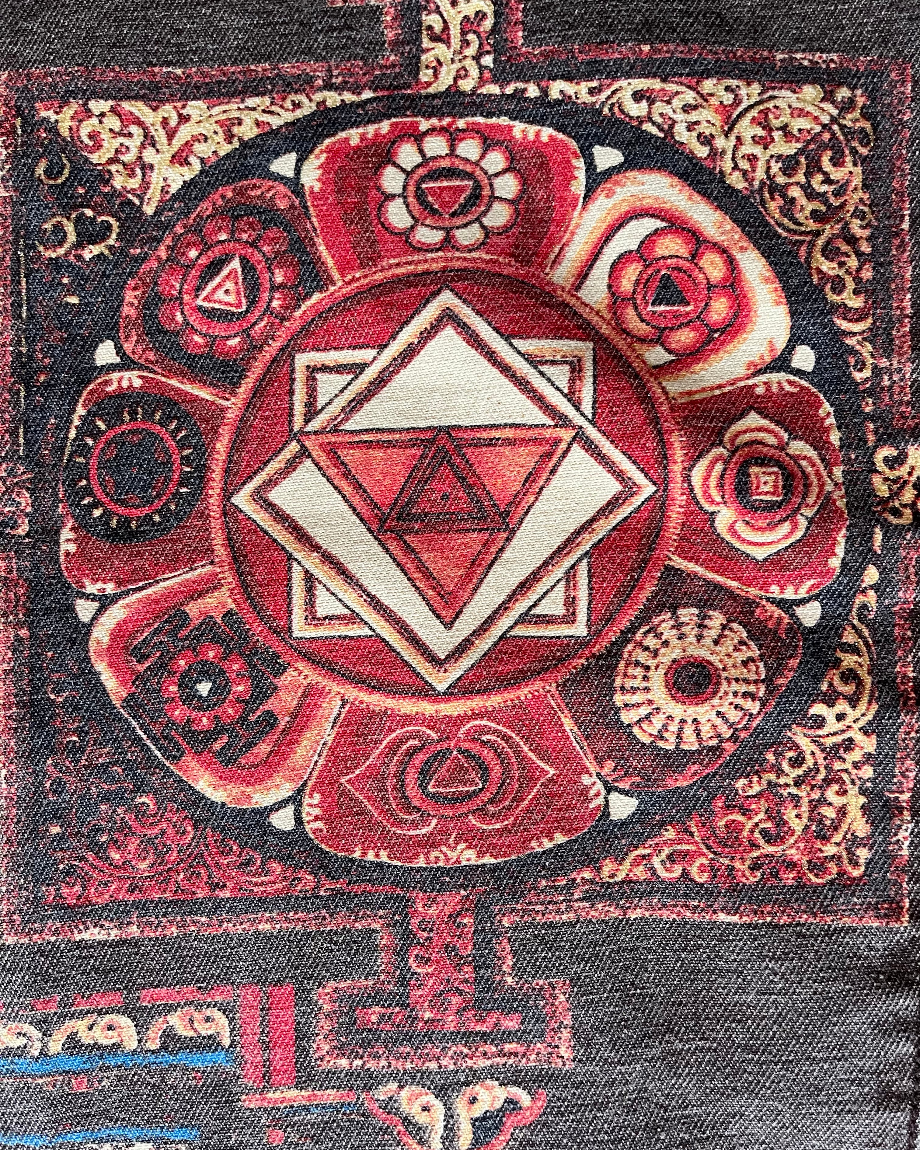 2000 Just Cavalli Japanese Fantasy World Pants (L)