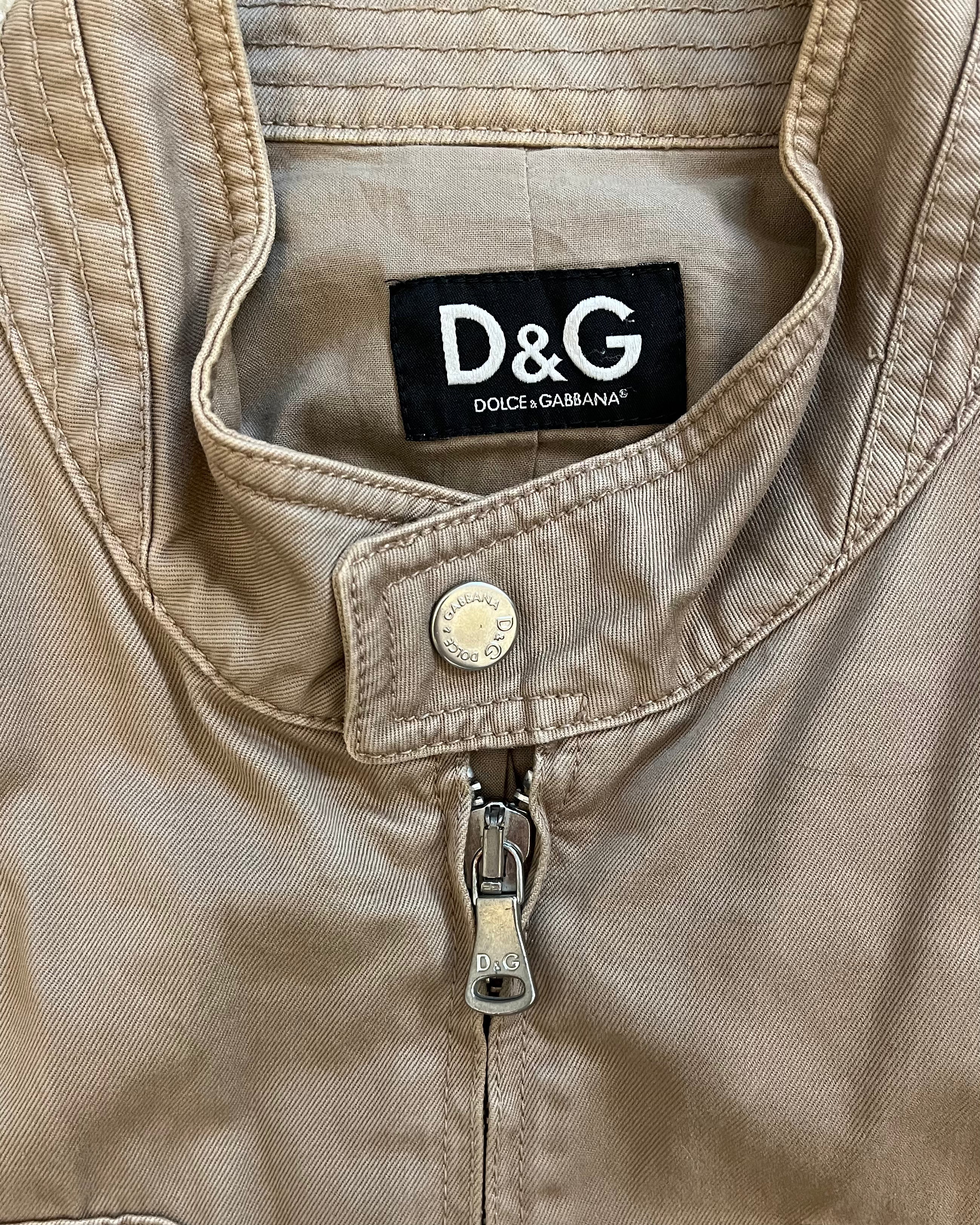 2004 Dolce &amp; Gabbana 平静撒哈拉夹克 (L)