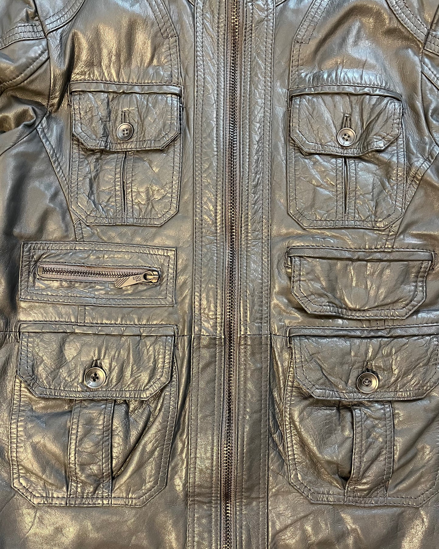 EDC ultimate Goat Leather Jacket (S)