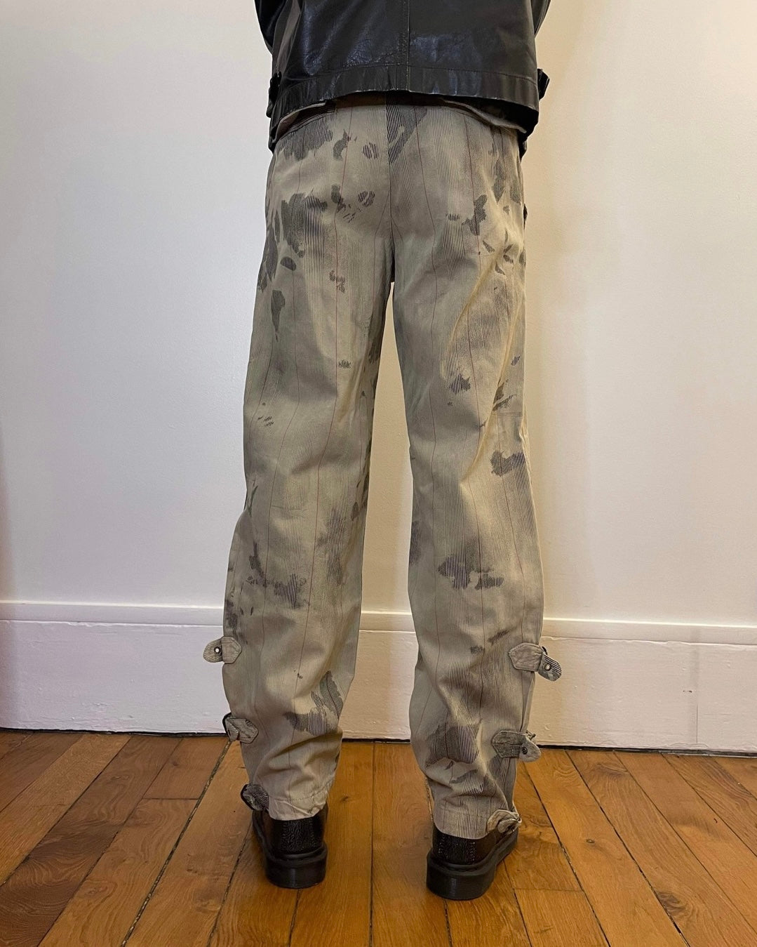 00s Utilitarian Combat Fabric Pants (M)