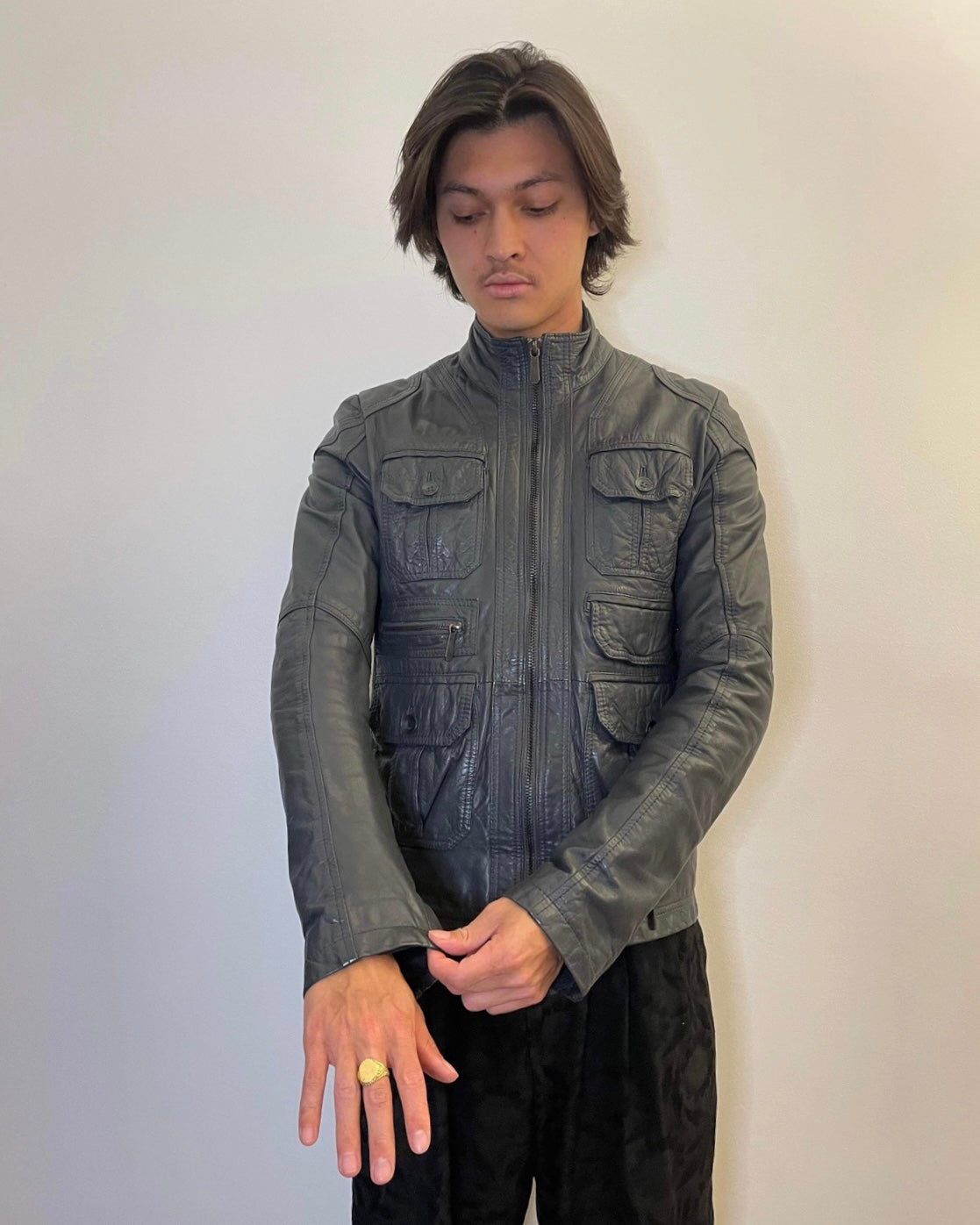 EDC ultimate Goat Leather Jacket (S)