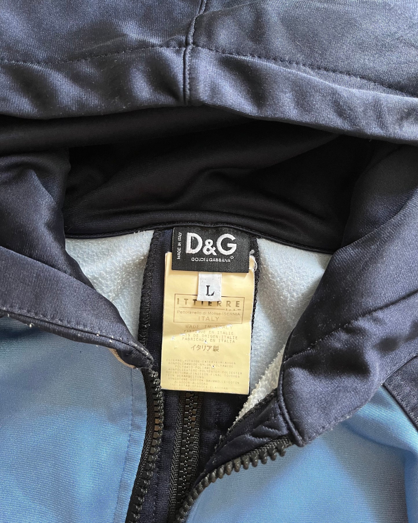 2003 Dolce & Gabbana detachable arms zip-up « Hip-hop »