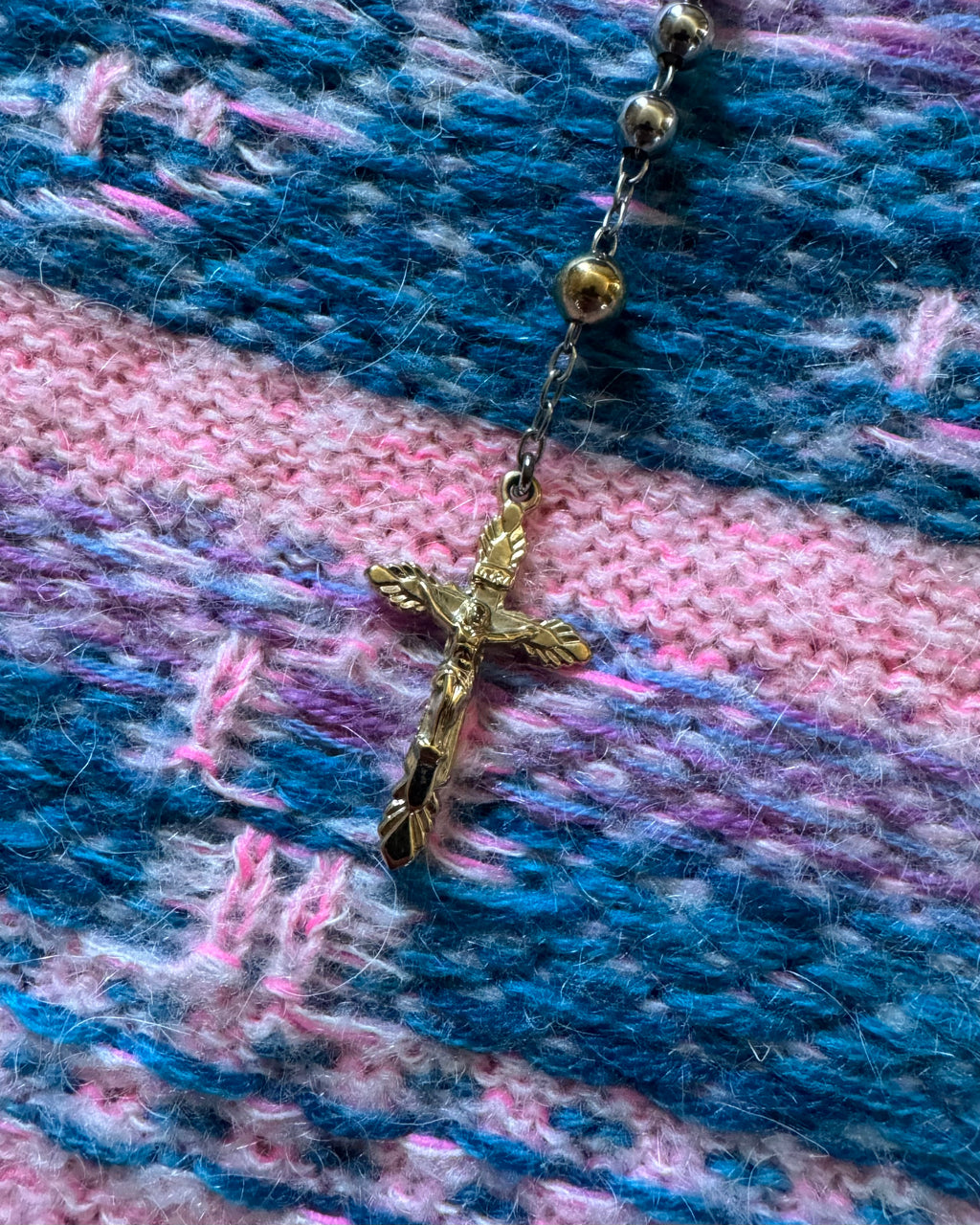 Dolce & Gabbana Modern Catholic Necklace (OS) - 4