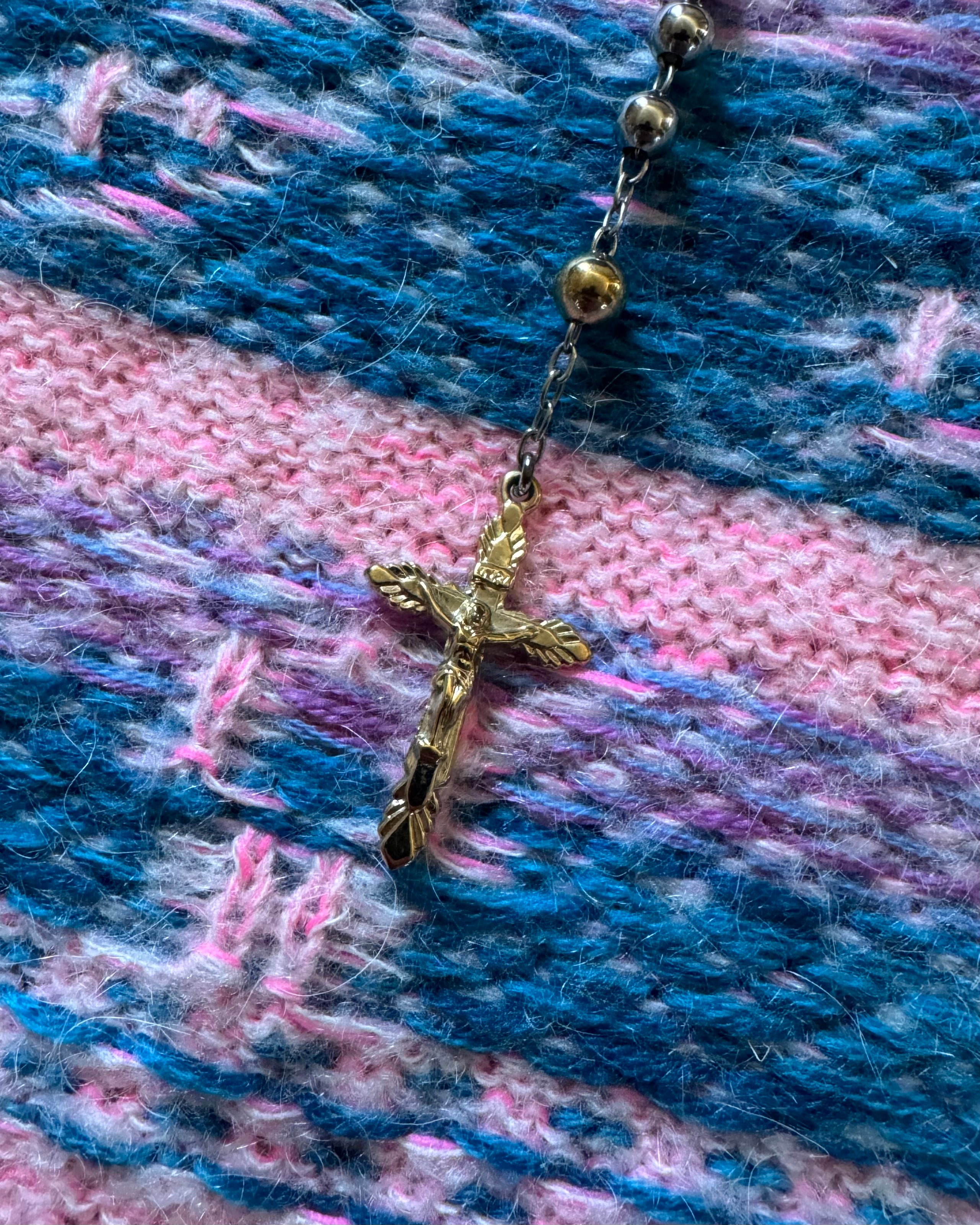 Dolce & Gabbana Modern Catholic Necklace (OS) - 4