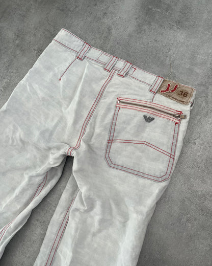 2000s Armani Bondage Cargo Pants (M) - 4
