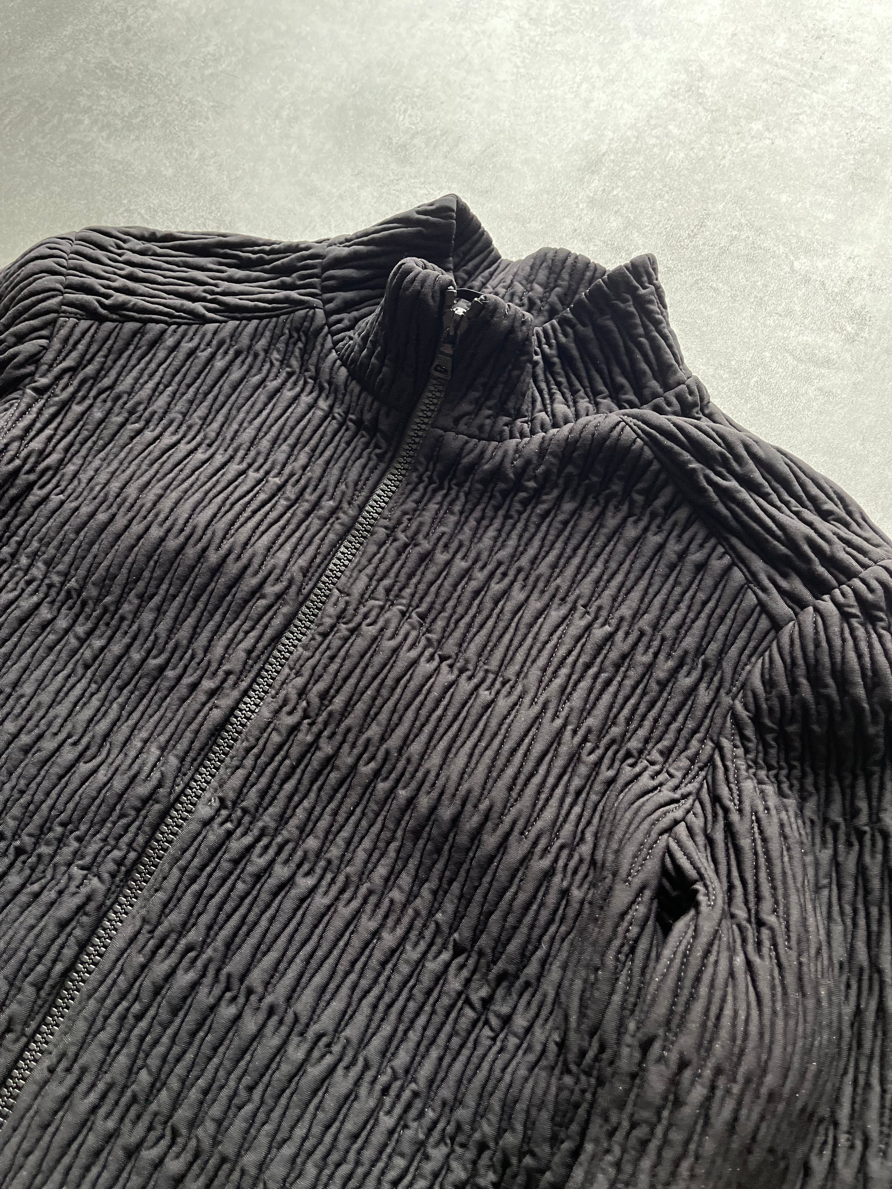 SS2009 Prada Plissed Elegant Soft Jacket  (S) - 6