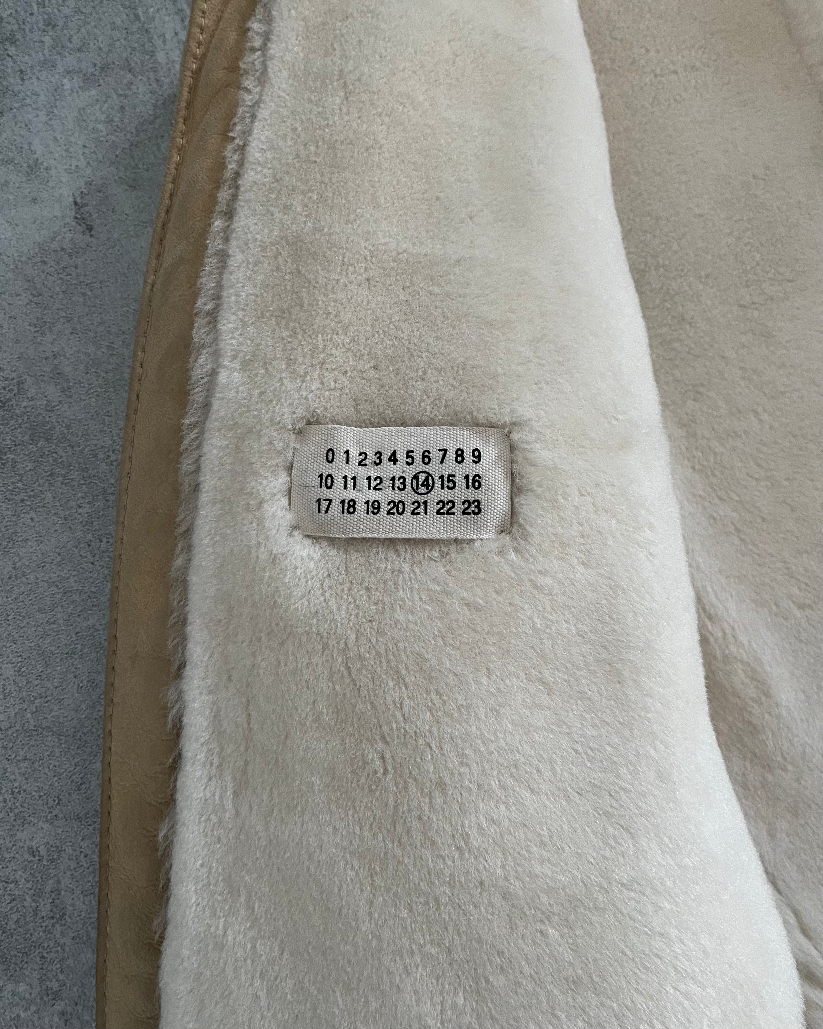 SS2004 Maison Martin Margiela 5 Zips Beige Jacket (XS) - 8