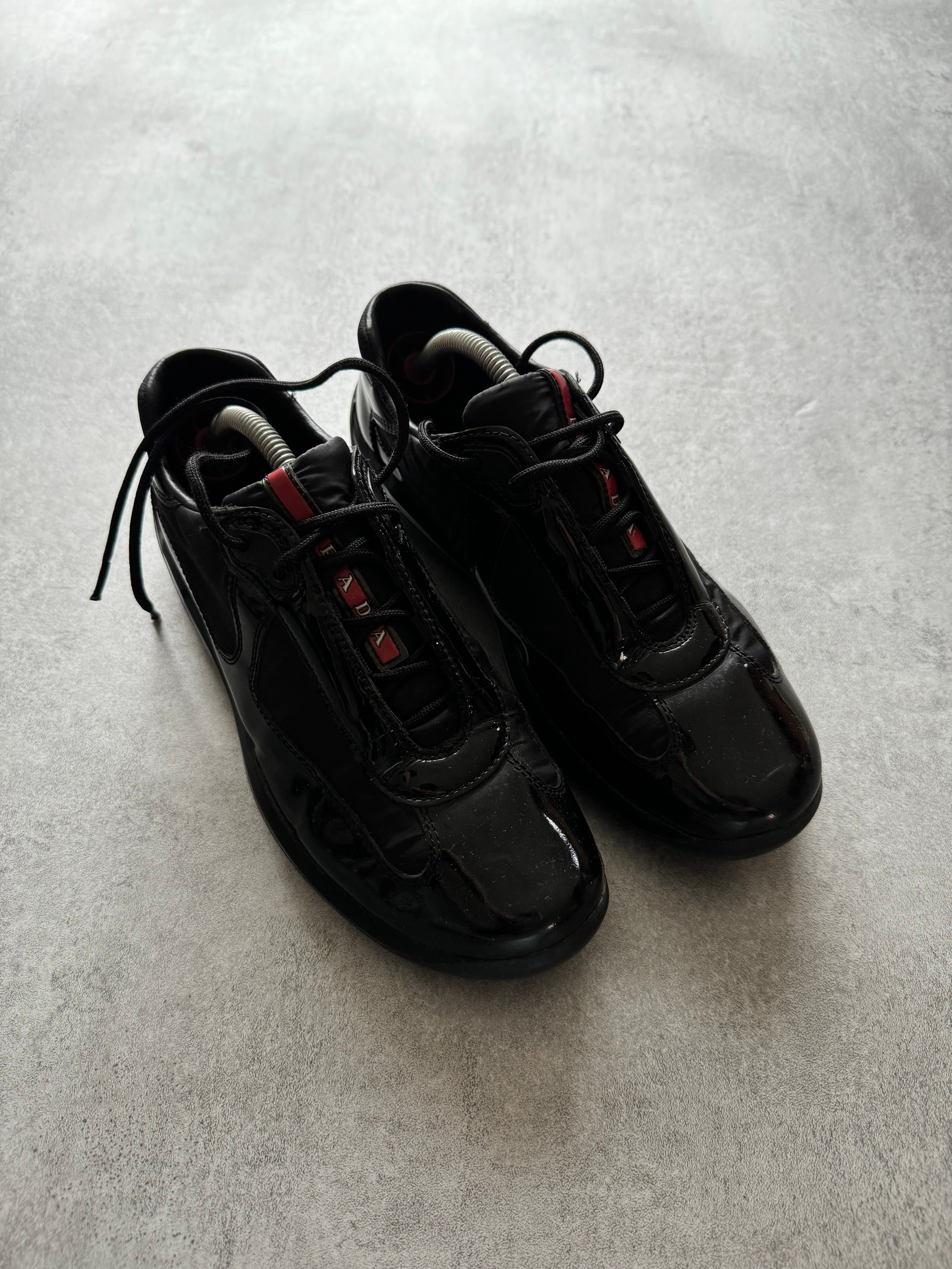 Prada America's Cup Nylon Leather Black (40.5) - 5