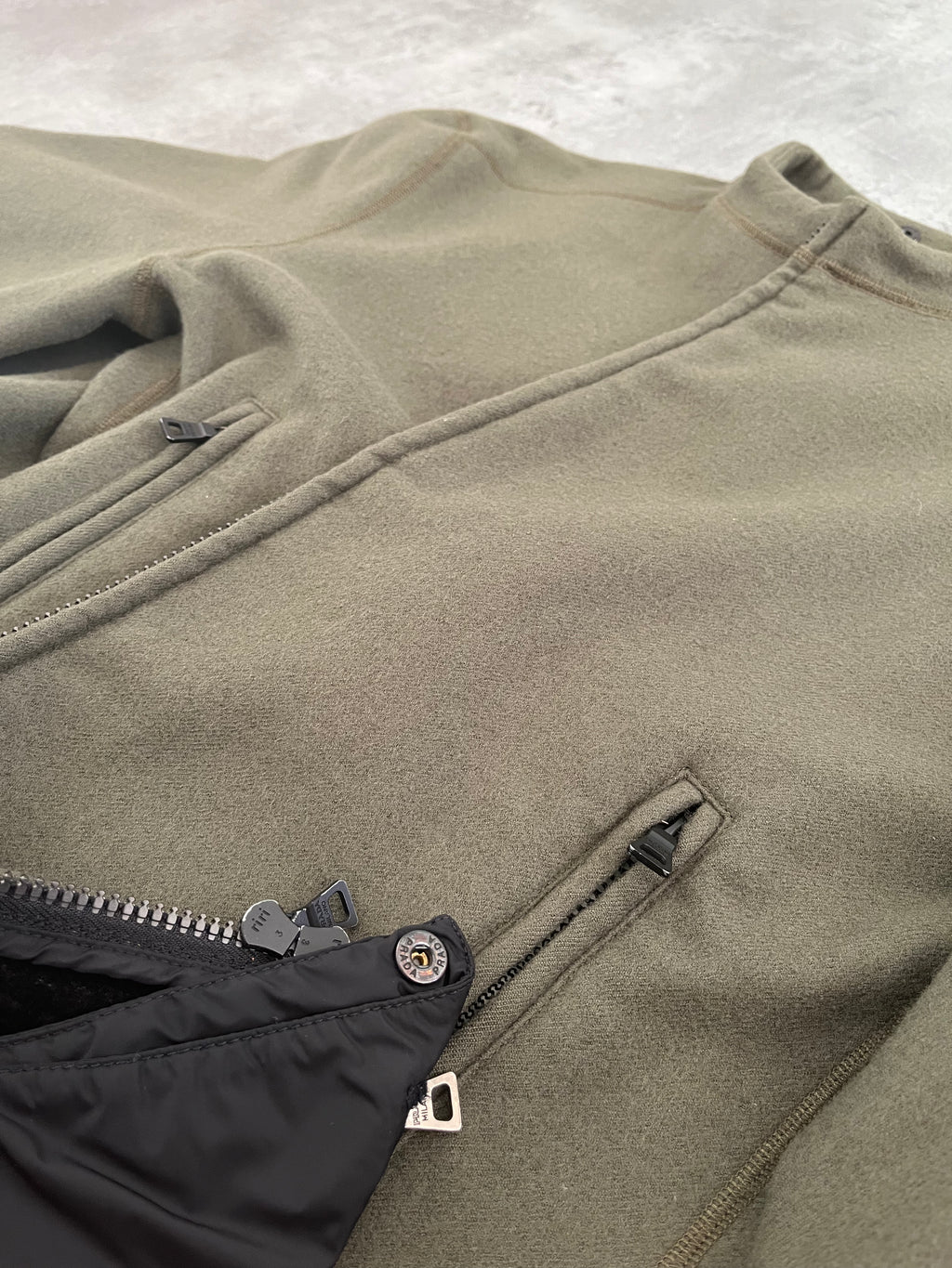 Prada Sport Outdoor Olive Zip-Up  (M) - 4
