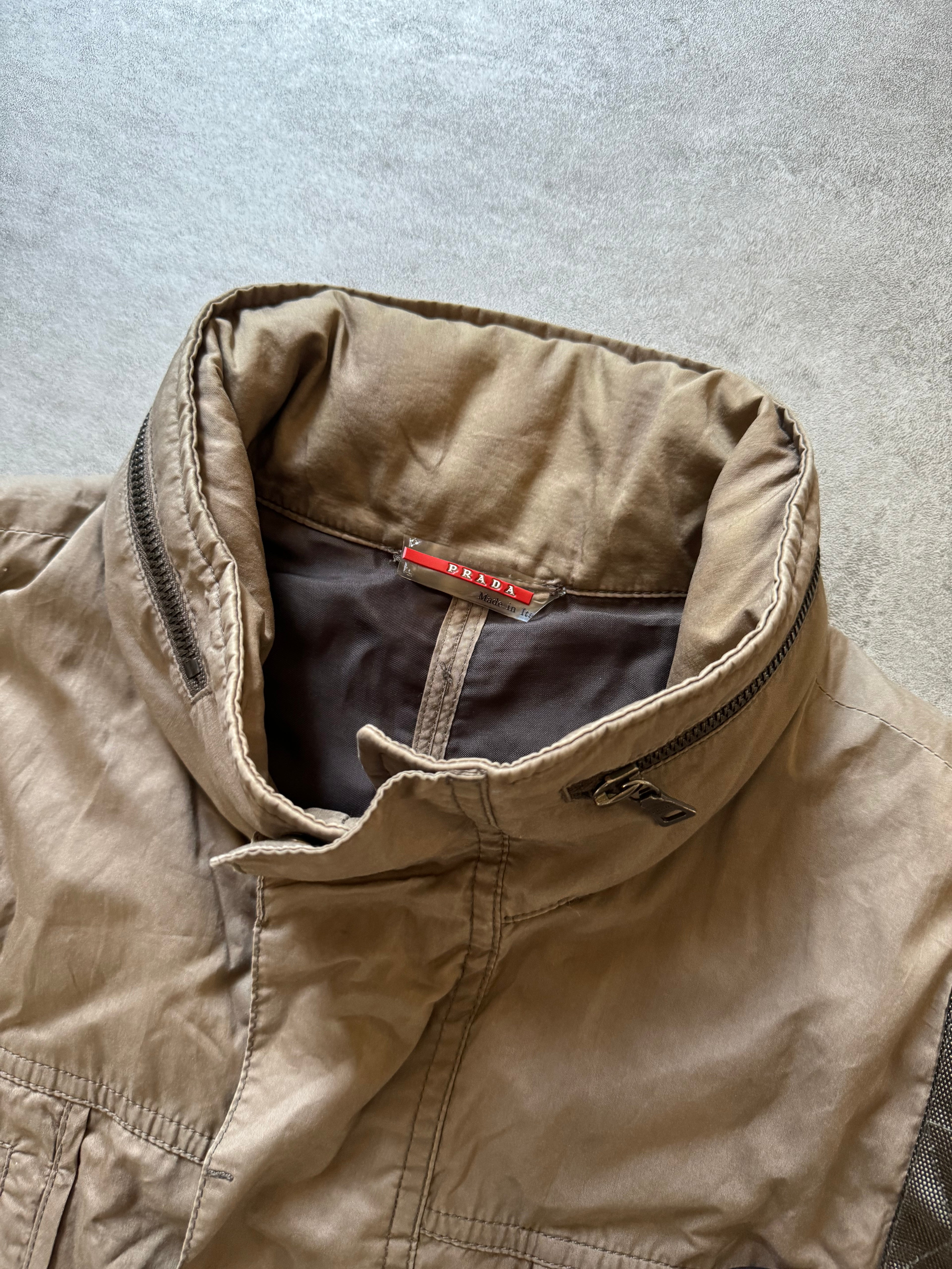 2000s Prada Strap Military Tactical Jacket  (M) - 8