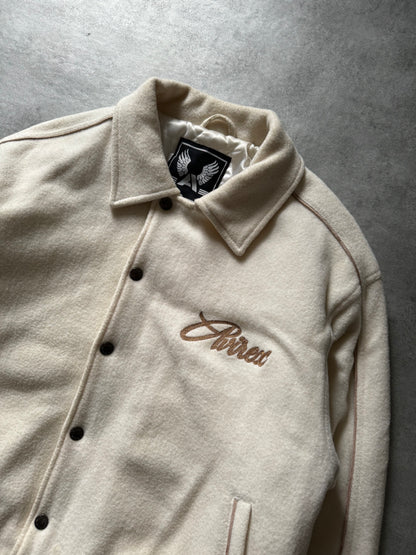 1980s Avirex Creamy Wool New-York Varsity Jacket  (L) - 5