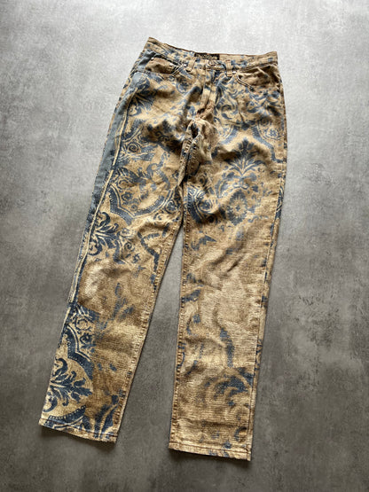 AW1996 Roberto Cavalli Saharan Azure Dynasty Pants  (S) - 3