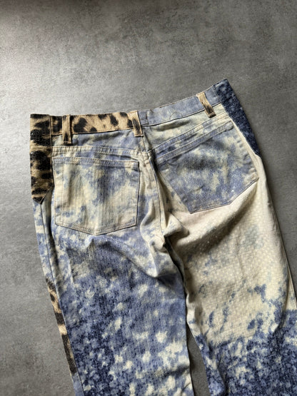 Roberto Cavalli Jaguar Ocean Exploration Pants (S) - 4