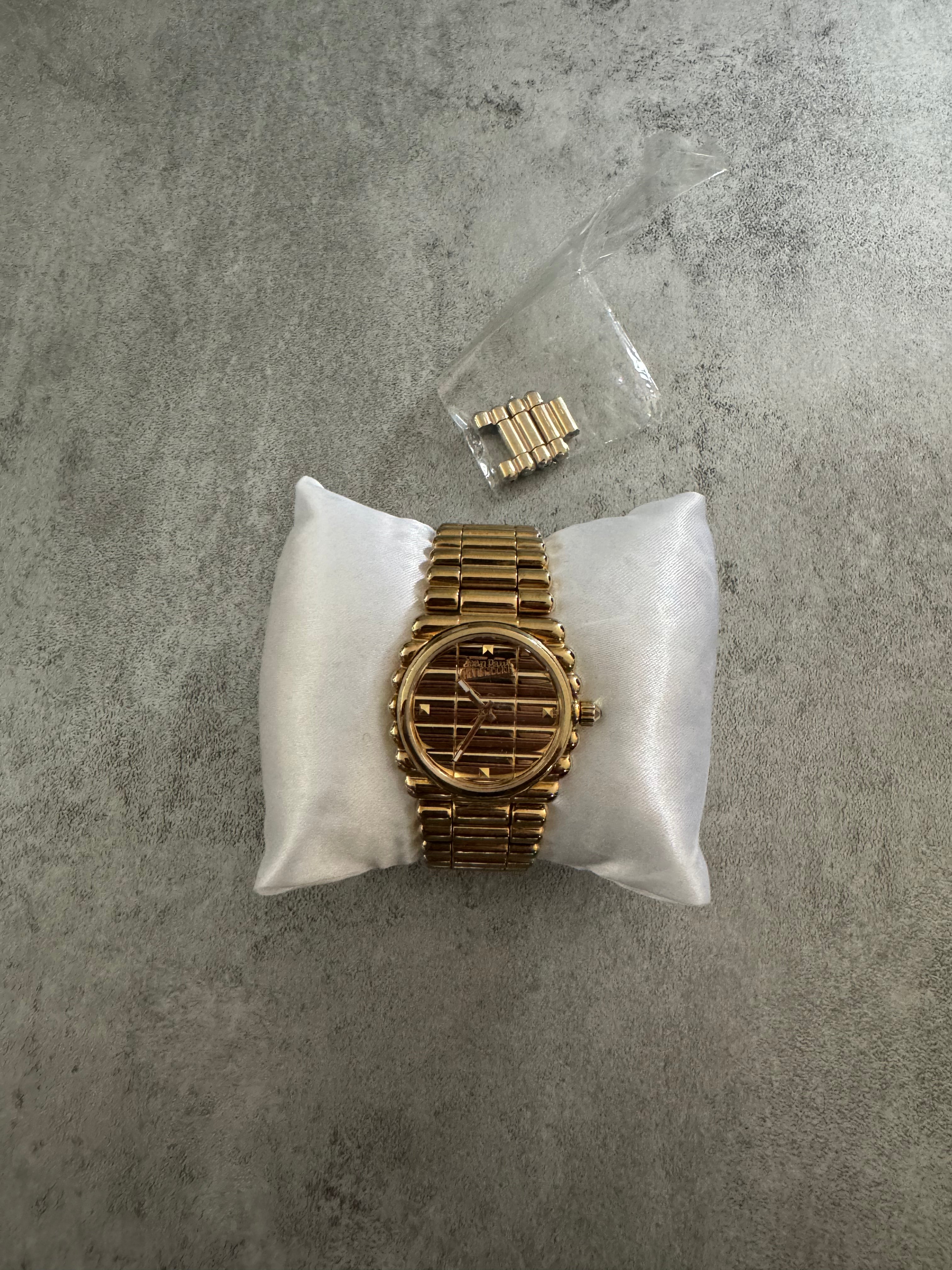 Jean Paul Gaultier Archive Gold Bullet Watch (OS) - 6