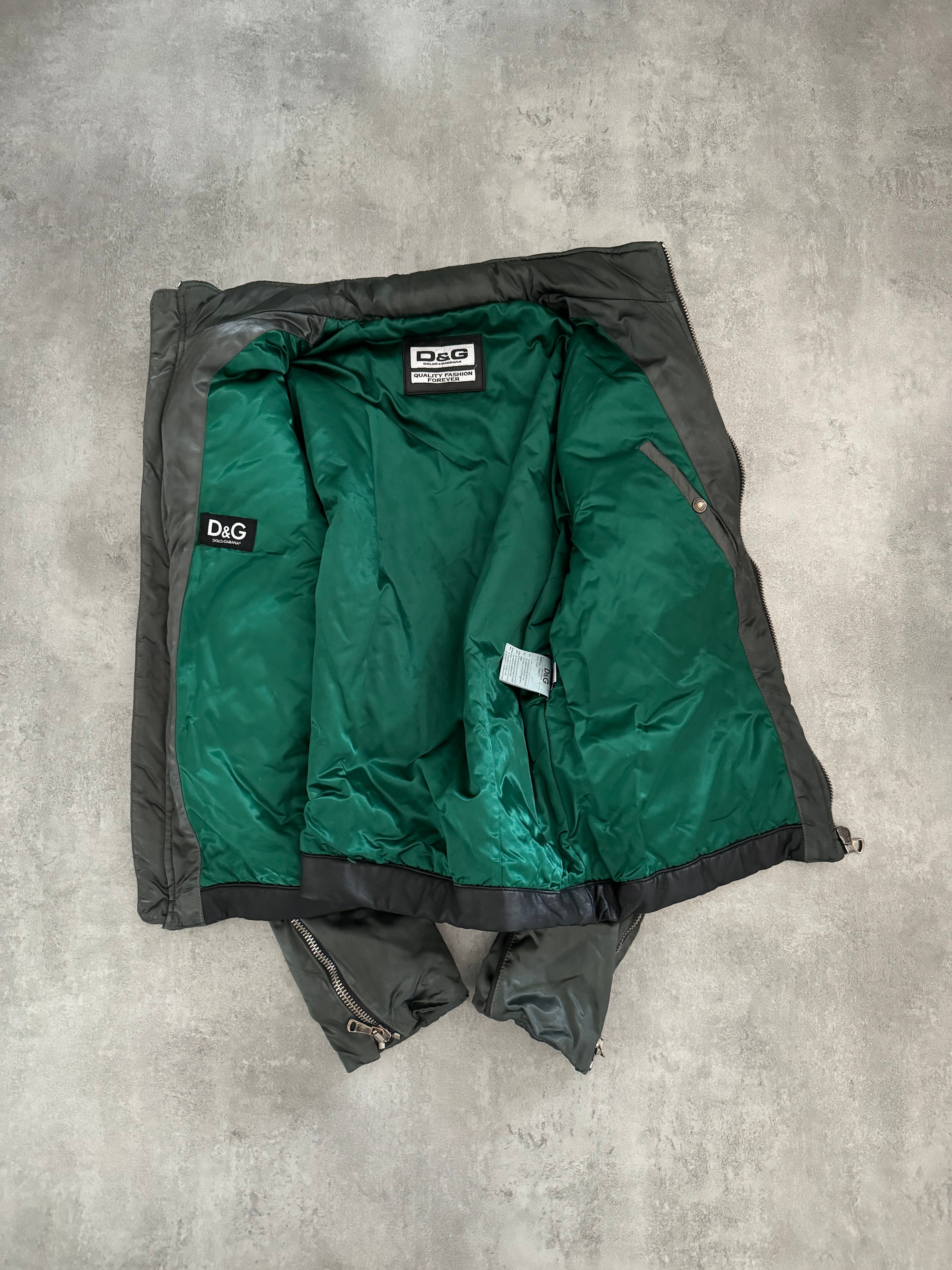 AW2007 Dolce & Gabbana Multi Zips Utility Jacket  (L) - 9