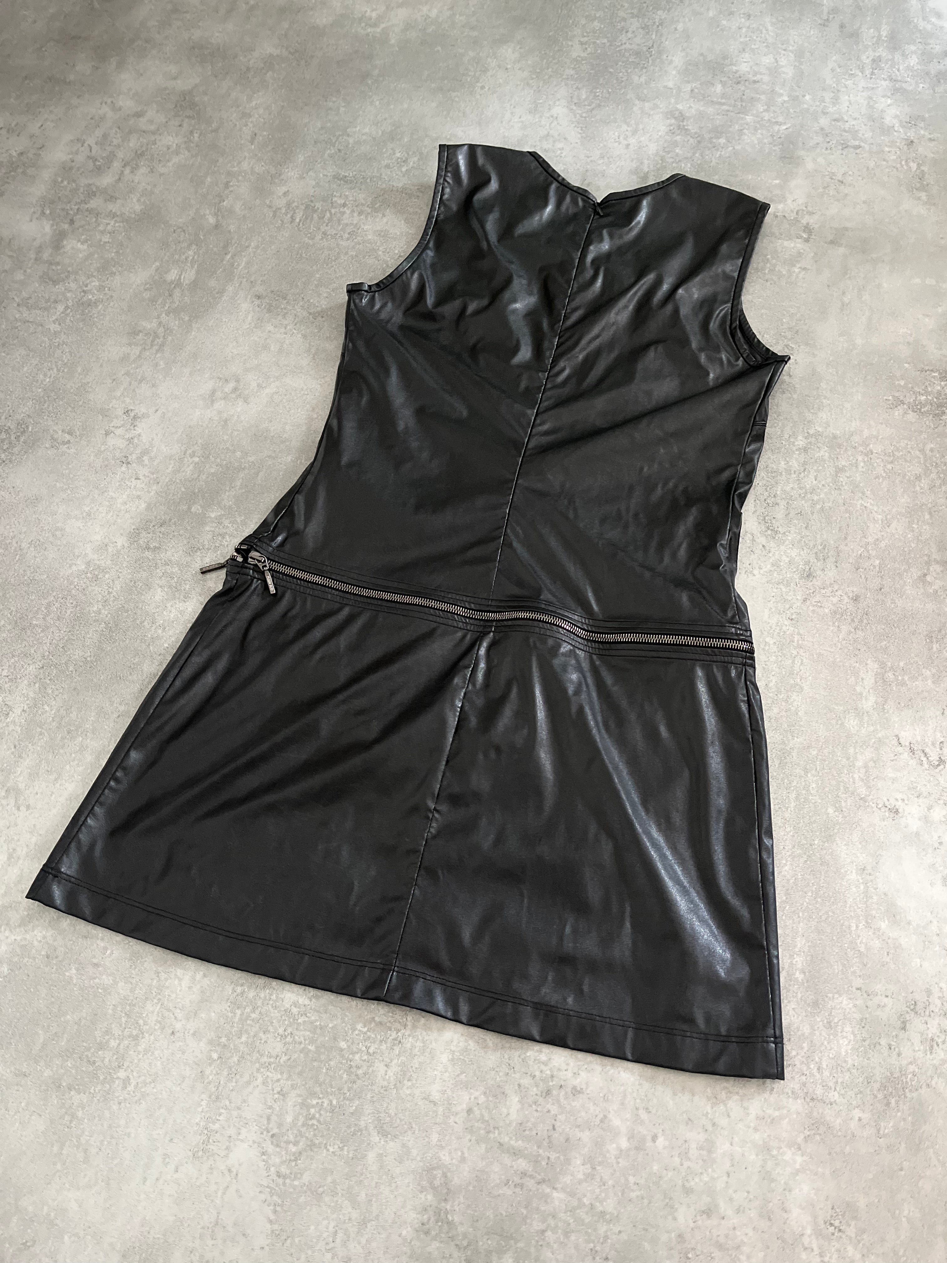 2000s Plein Sud Rock Zipped Brut Dress (S) - 4