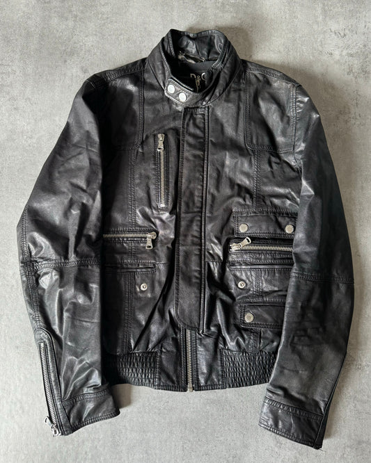 AW2008 Dolce & Gabbana Utility Leather Jacket (M) - 1