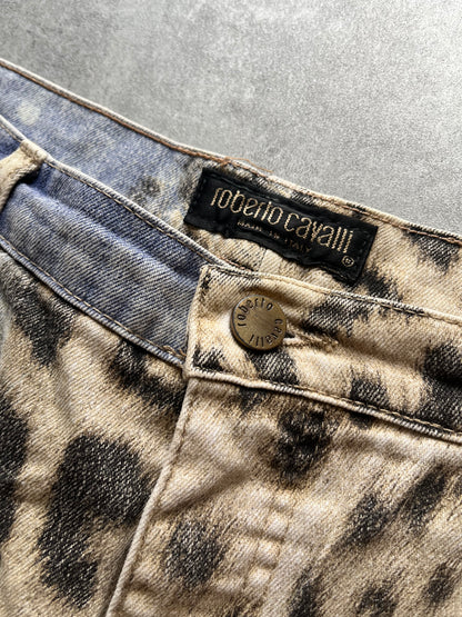 Roberto Cavalli Jaguar Ocean Exploration Pants  (S) - 6