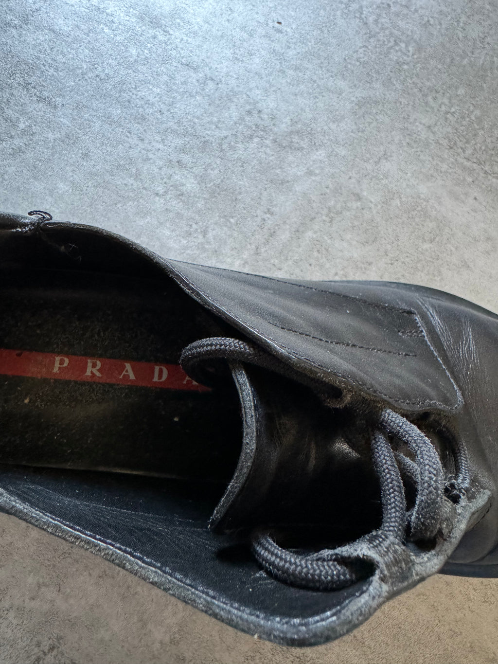 FW1999 Prada Leather Low Boots (39,5) - 7