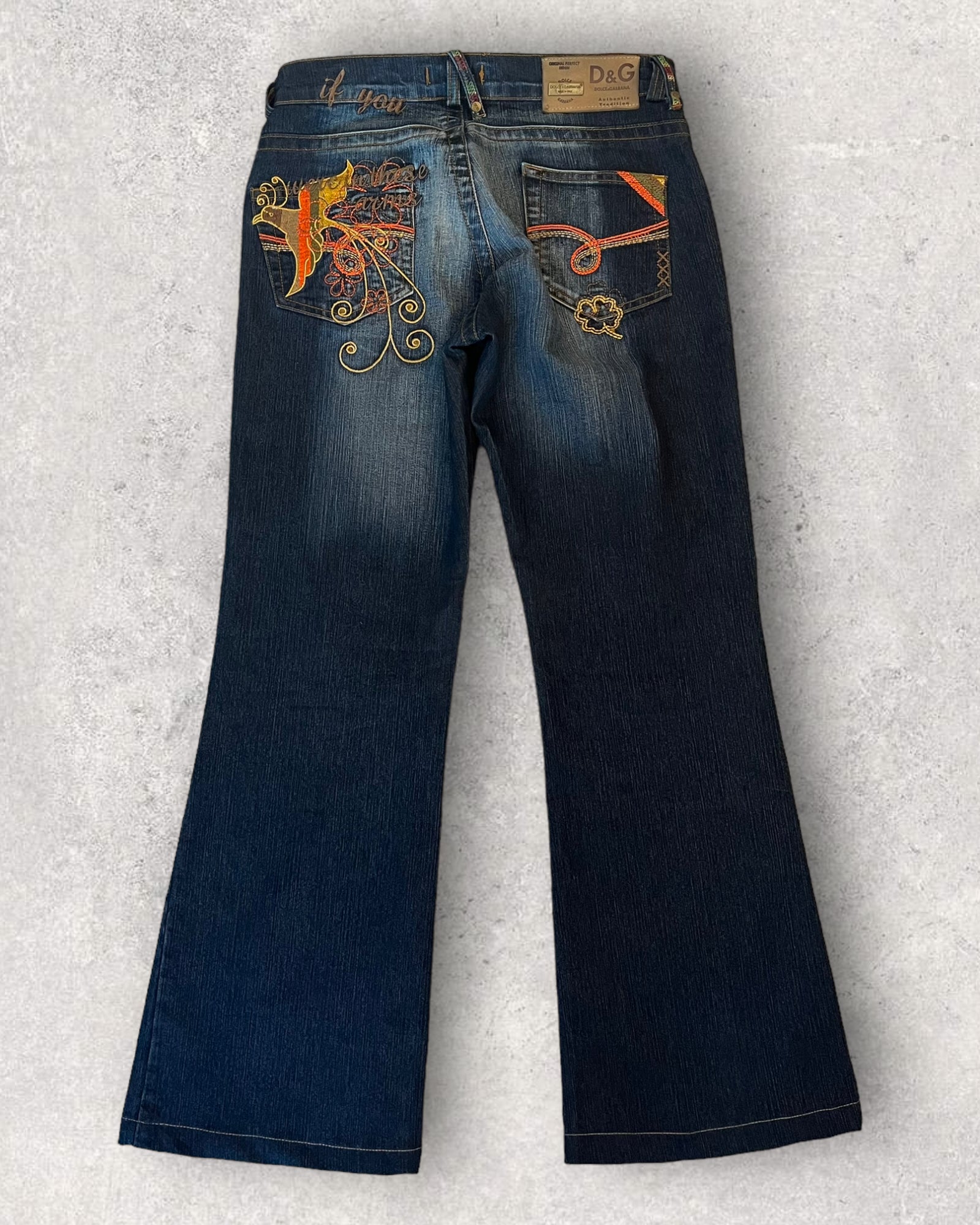 2007 Dolce &amp; Gabbana 技术牛仔布 (XS)