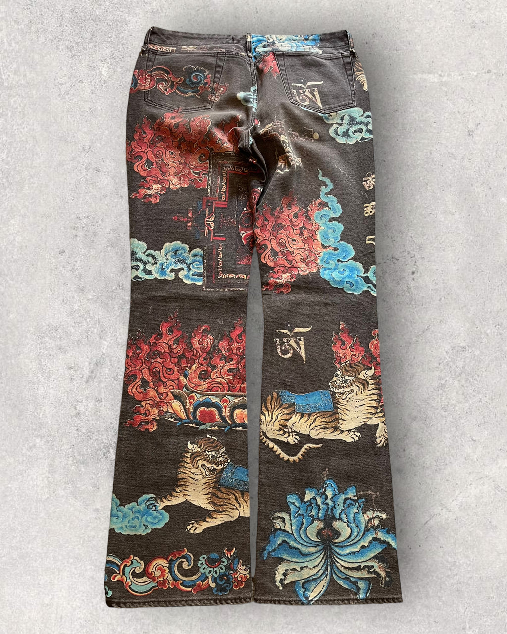 2000 Just Cavalli Japanese Fantasy World Pants (L)