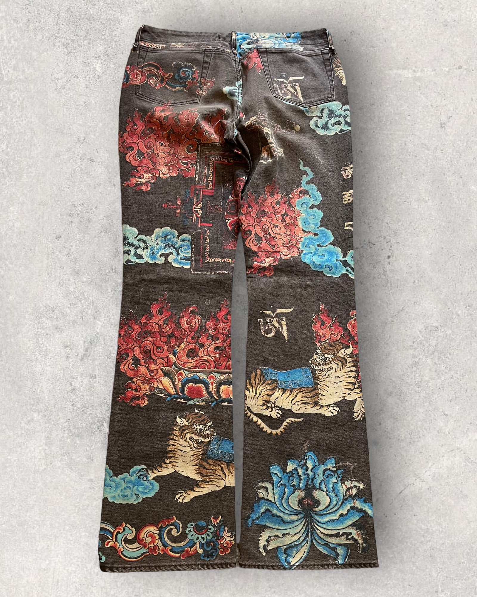 2000 Just Cavalli Japanese Fantasy World Pants (L)