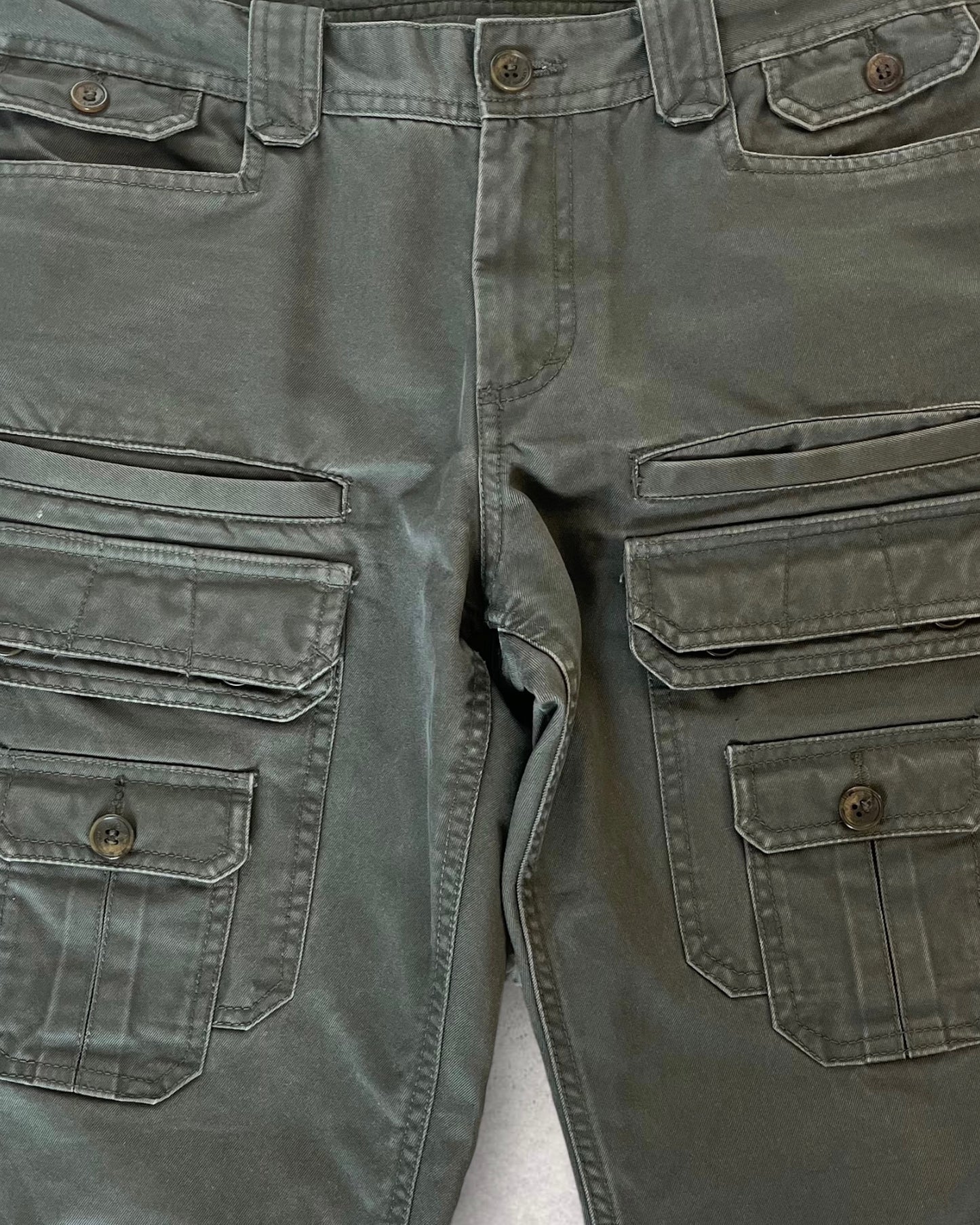 SS08 Dolce & Gabbana Olive Cargo Pants (M)