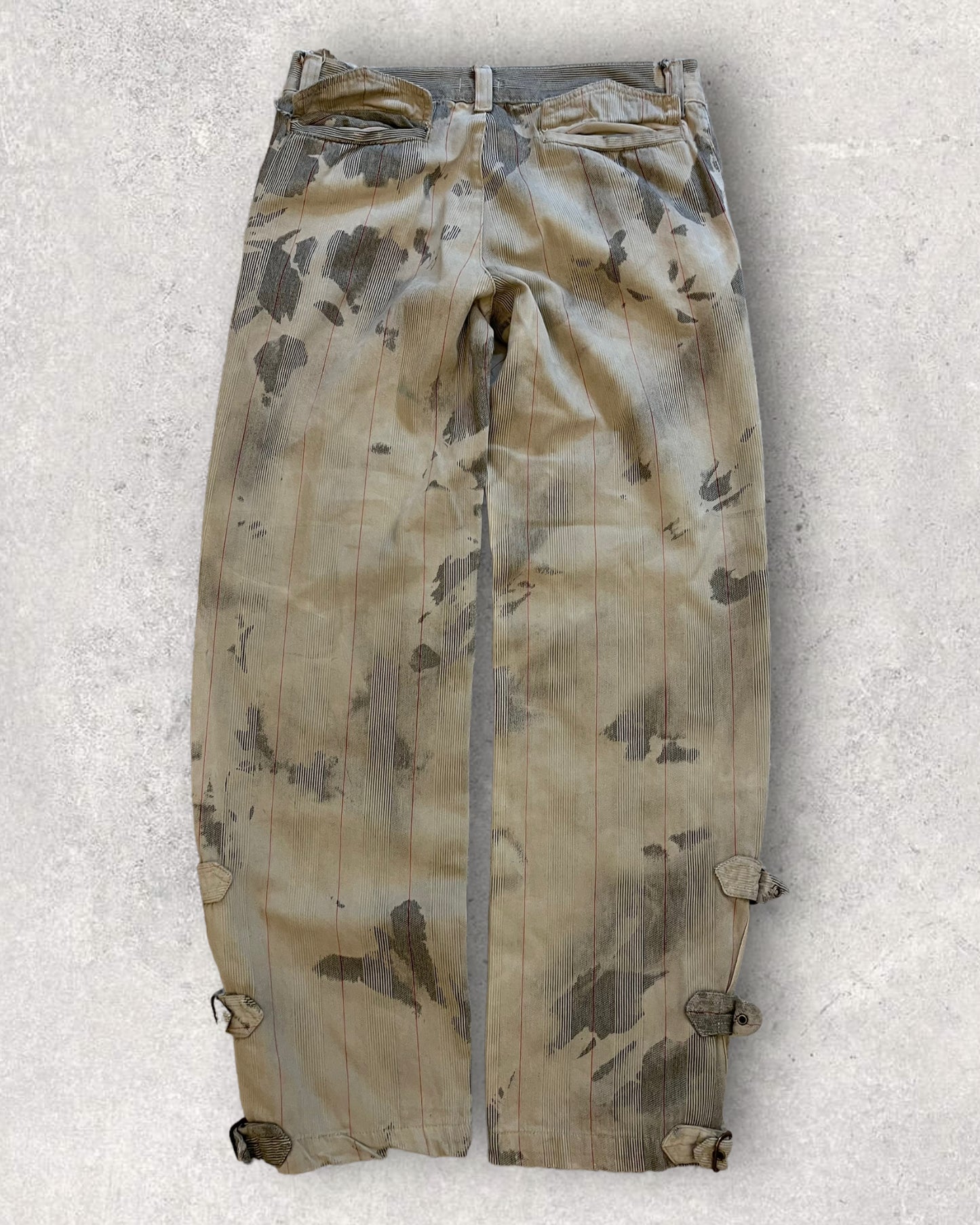 00s Utilitarian Combat Fabric Pants (M)