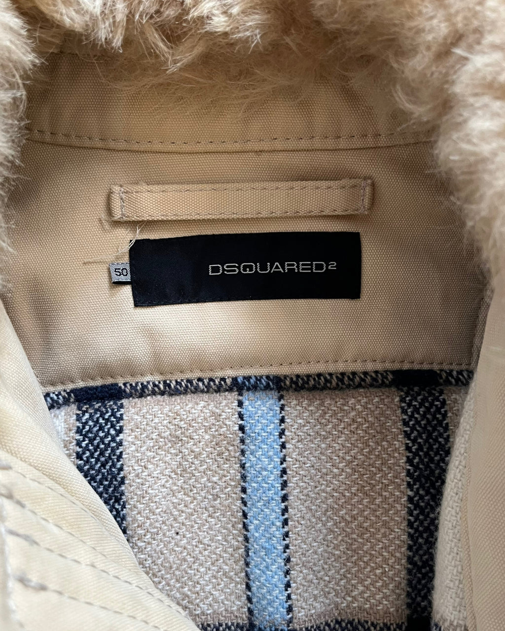 00s DSQUARED2 ファーノースジャケット(S/M)
