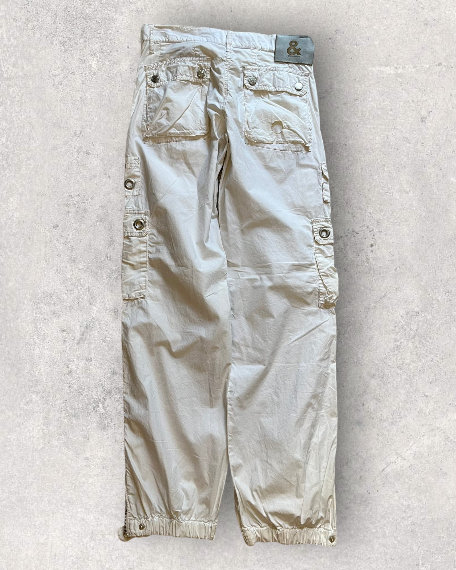 AW04 Dolce &amp; Gabbana 工装裤 (XS) 