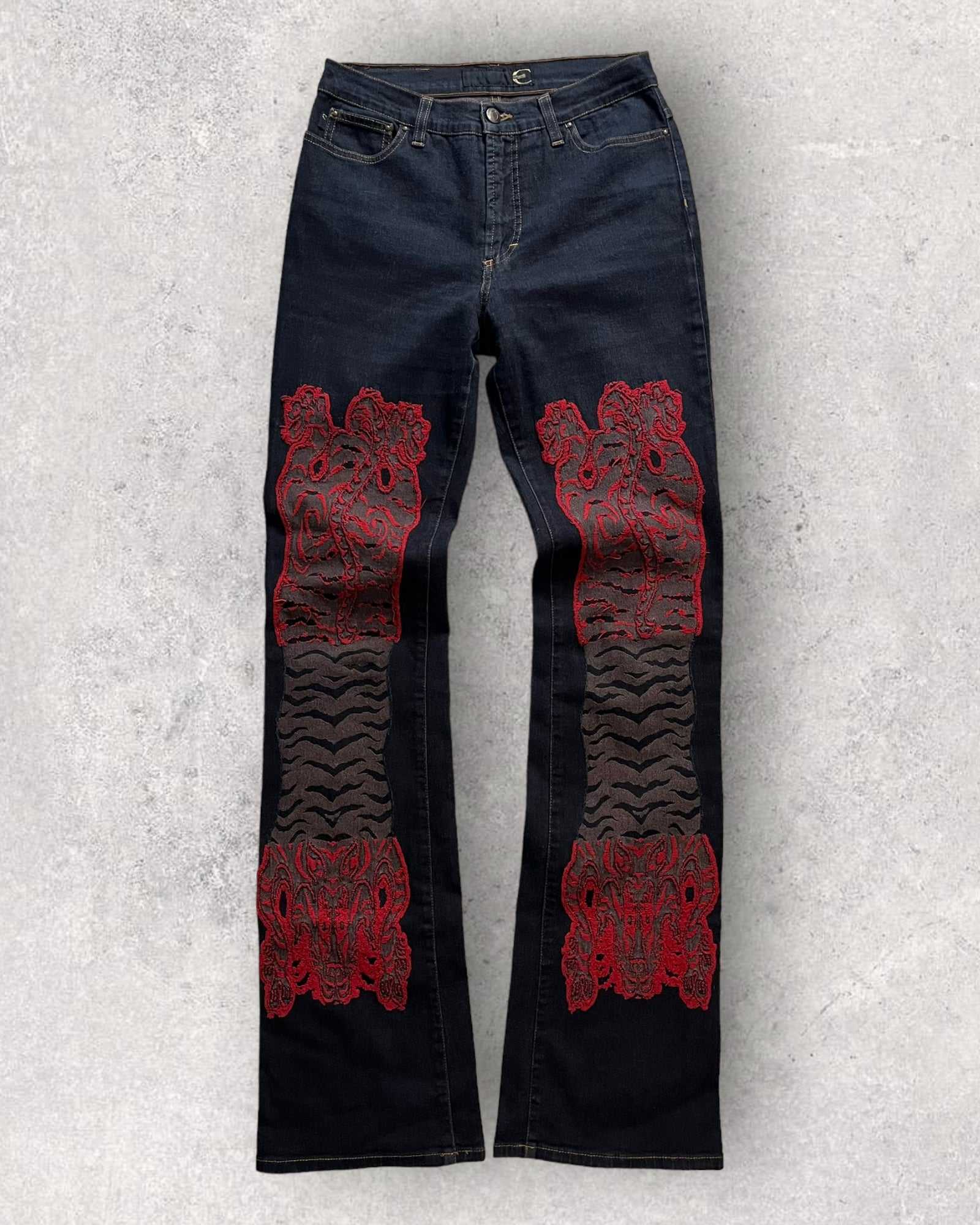 Just Cavalli Tiger Carpet Jeans