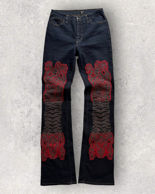 Just Cavalli Tiger Carpet Jeans (S)