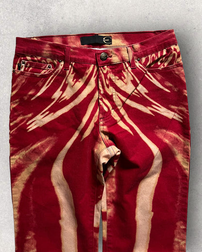 SS02 Just Cavalli Hallucination Guava Pants (XS)