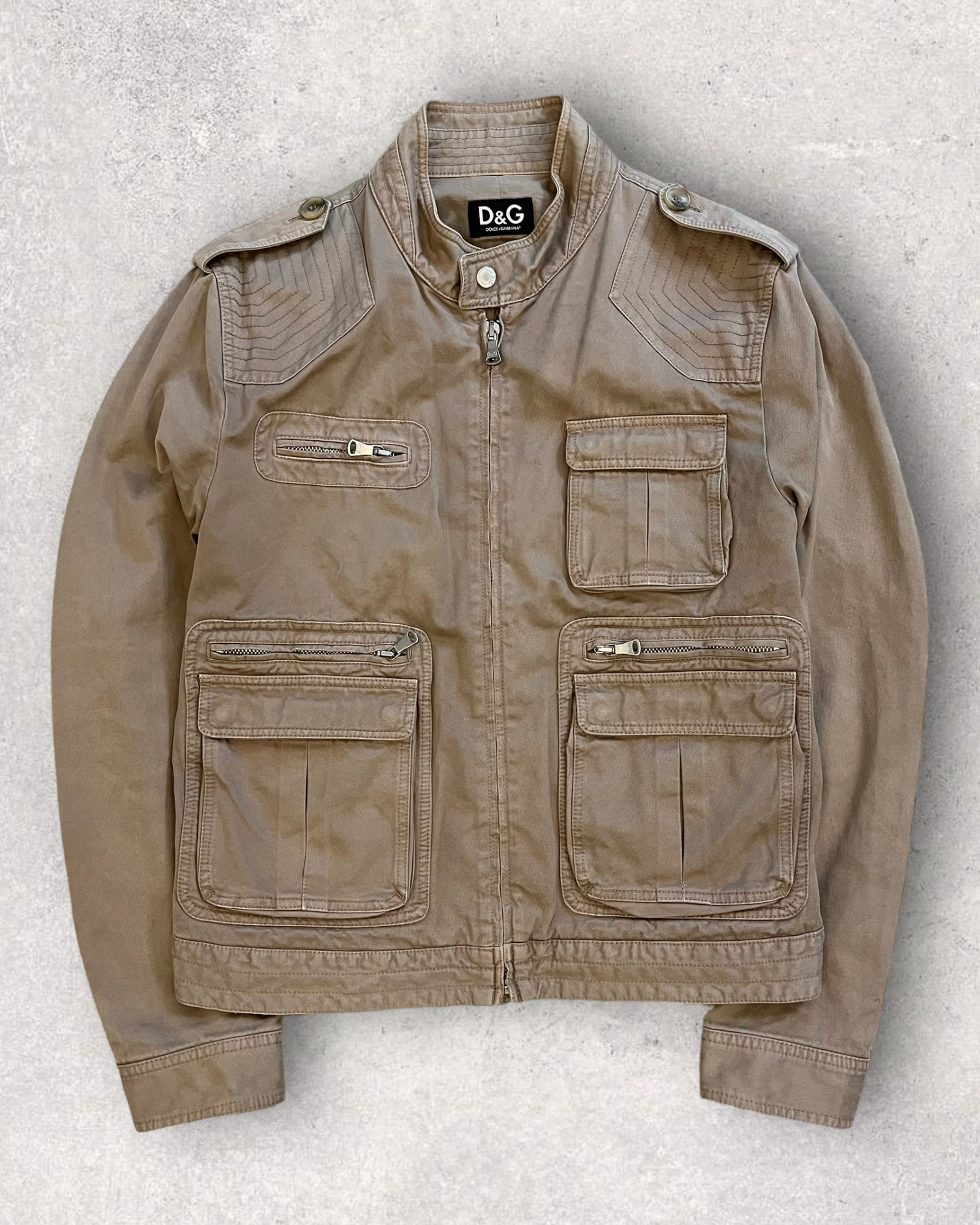 2004 Dolce &amp; Gabbana 平静撒哈拉夹克 (L)